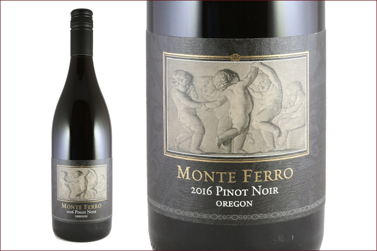 Monte Ferro 2016 Pinot Noir bottle