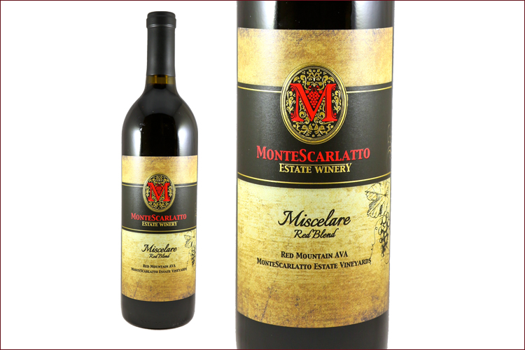 MonteScarlatto Estate Miscelare Red Blend wine bottle