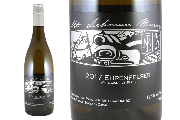 Mt. Lehman Winery 2017 Ehrenfelser bottle