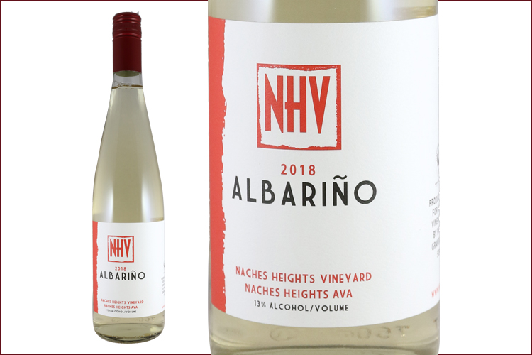 Naches Heights Vineyard 2018 Albarino bottle