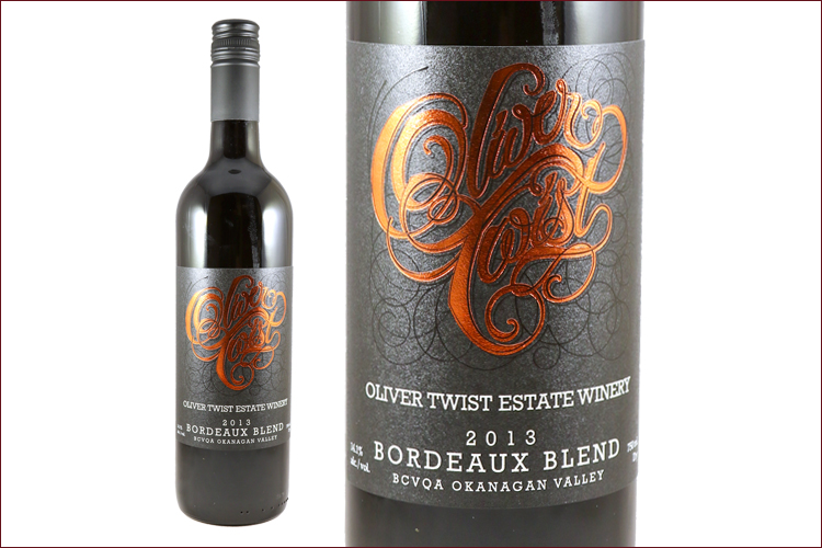 Oliver Twist Winery 2013 Bordeaux Blend wine bottle