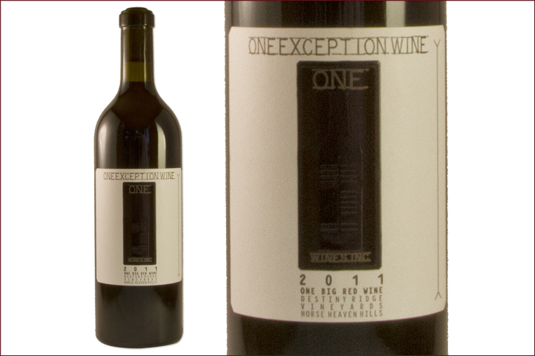 One Wines 2011 One Exception Red Wine
