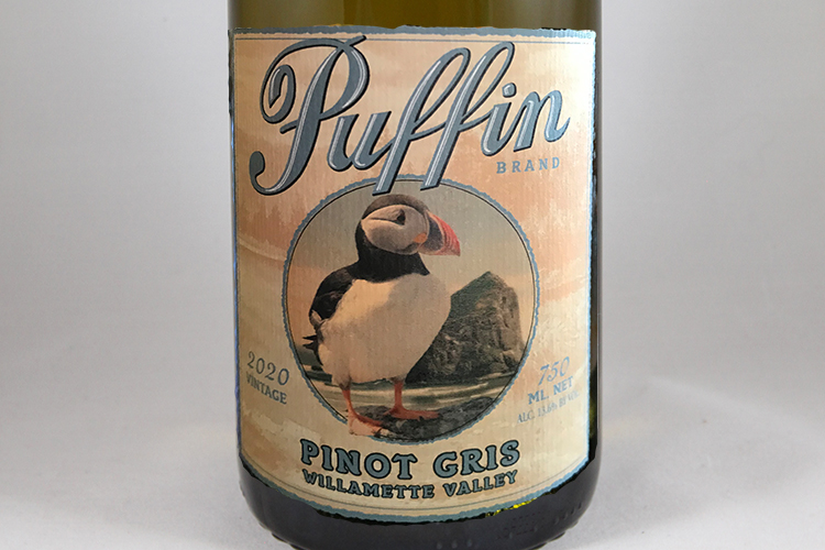 Puffin Wines 2020 Pinot Gris