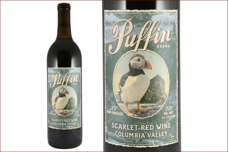 Puffin Wines Scarlet Red Wine (non-vintage) bottle