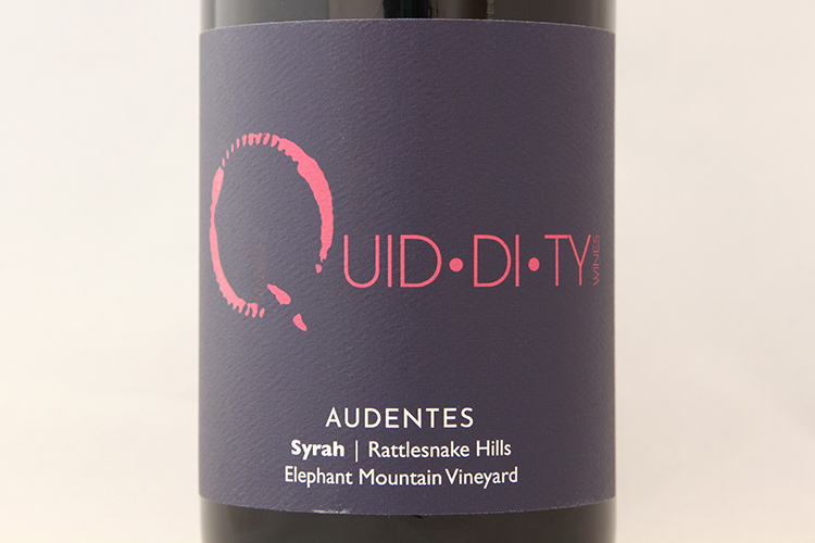 Quiddity Wines 2022 Audentes Syrah
