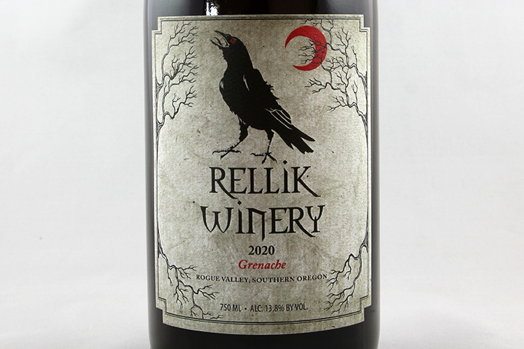 Rellik Winery 2020 Grenache