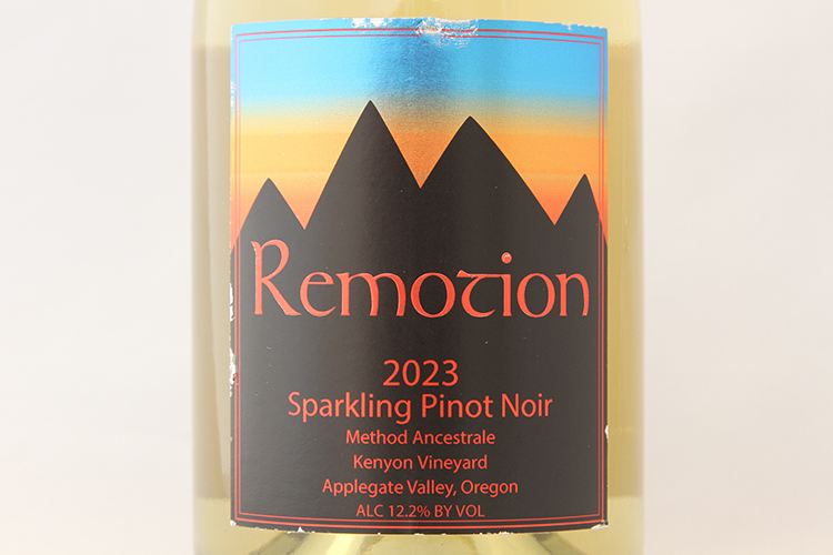Remotion 2023 Sparkling Pinot Noir Method Ancestrale