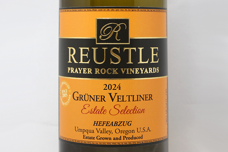 Reustle Prayer Rock Vineyards 2024 Gruner Veltliner Estate Selection
