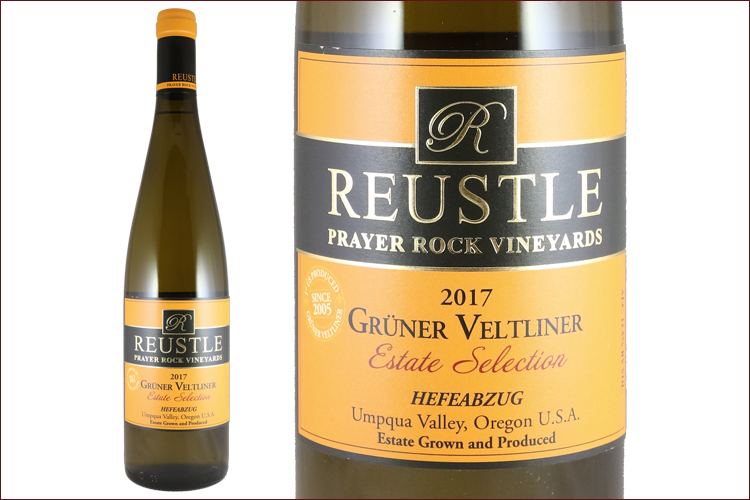 Reustle Prayer Rock Vineyards 2017 Estate Gruner Veltliner Hefeabzug