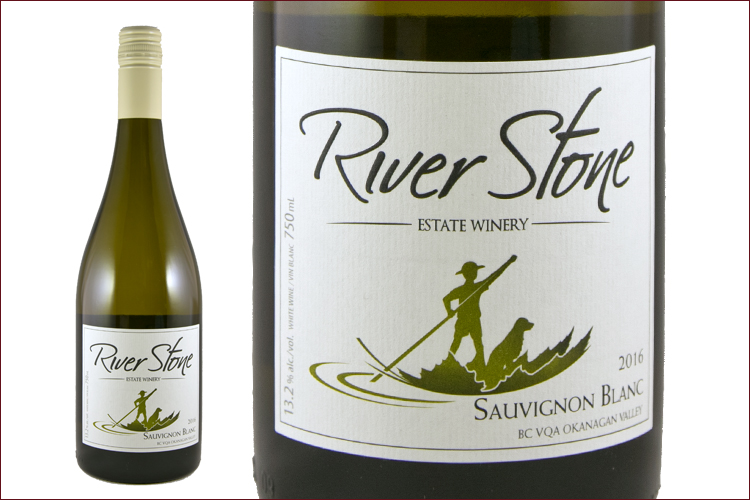 River Stone Estate Winery 2016 Sauvignon Blanc wine bottle