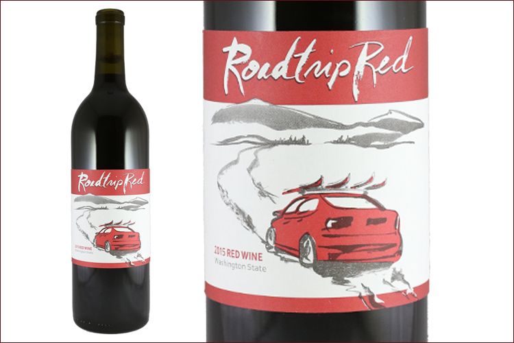 Welcome Road Winery 2015 Roadtrip Red bottle