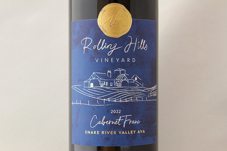 Rolling Hills Vineyard 2022 Cabernet Franc