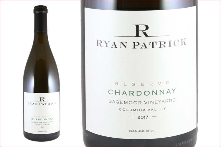 Ryan Patrick Wines 2017 Reserve Chardonnay