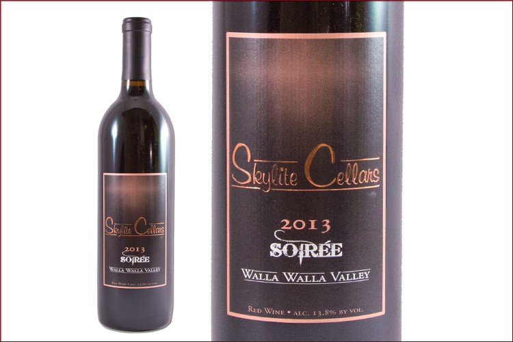 Skylite Cellars 2013 Soiree wine bottle