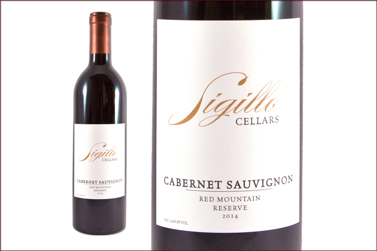 Sigillo Cellars 2014 Cabernet Sauvignon Reserve wine bottle