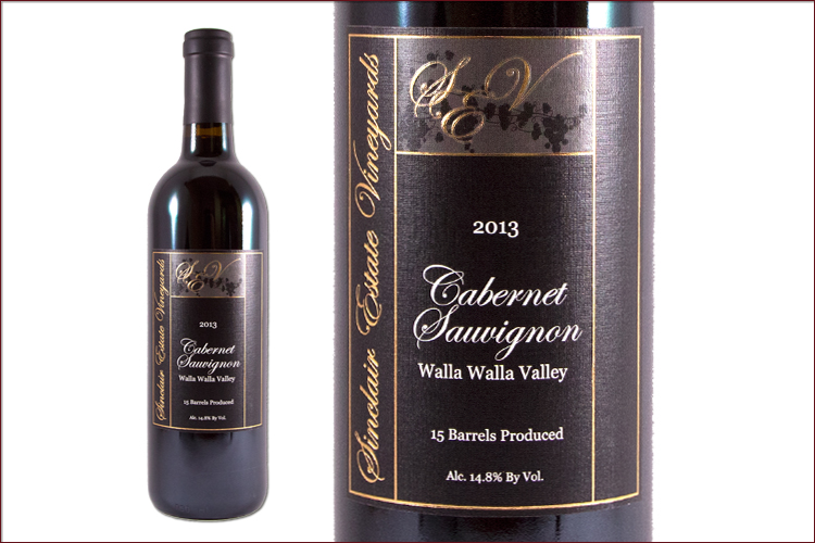 Sinclair Estate Vineyards 2013 Cabernet Sauvignon wine bottle