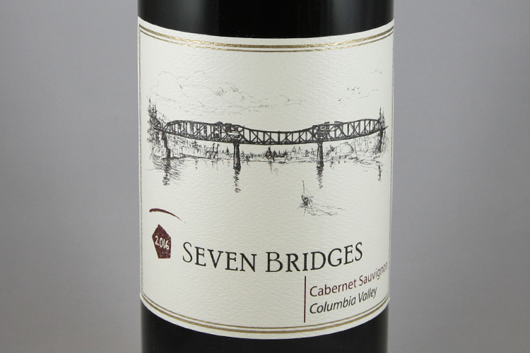 Seven Bridges Winery 2016 Columbia Valley Cabernet Sauvignon
