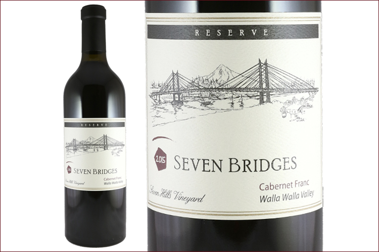 Seven Bridges Winery 2015 Cabernet Franc Reserve
