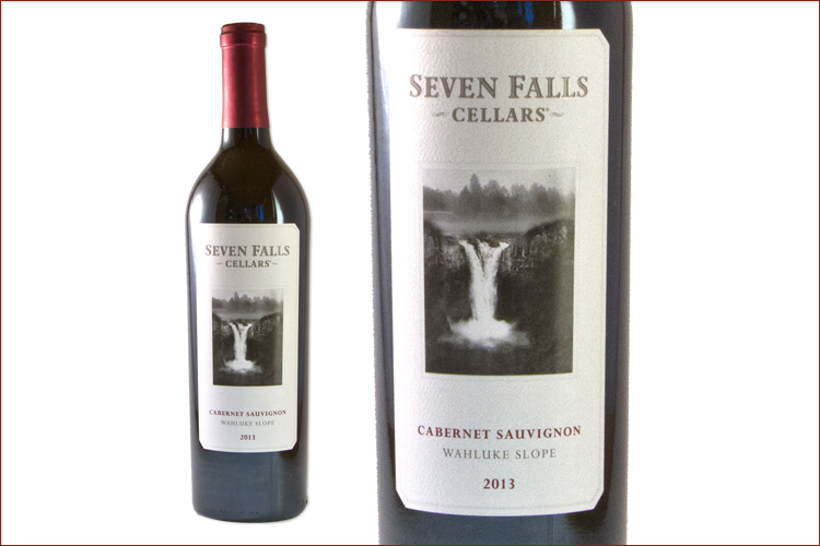 Seven Falls Cellars 2013 Cabernet Sauvignon wine bottle