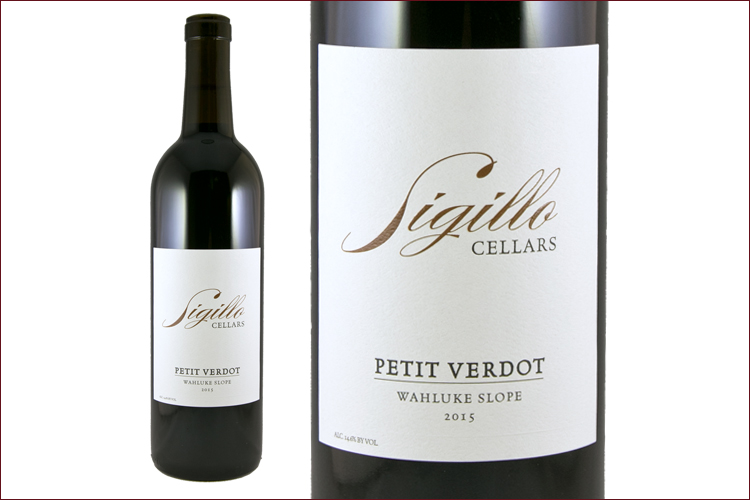 Sigillo Cellars 2015 Petit Verdot wine bottle