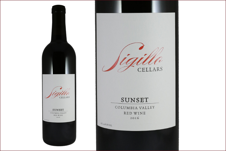 Sigillo Cellars 2016 Sunset bottle