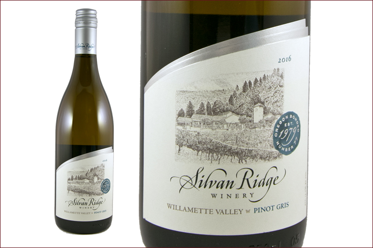 Silvan Ridge Winery 2016 Pinot Gris