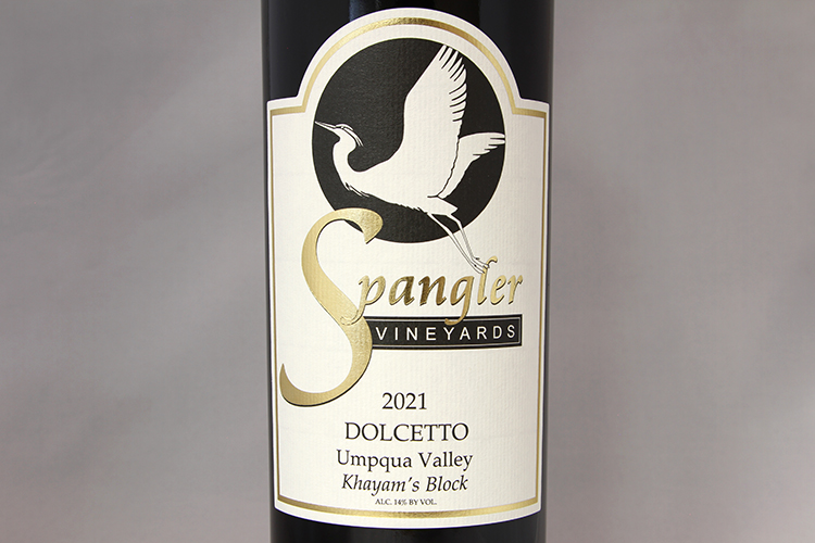 Spangler Vineyards 2021 Dolcetto