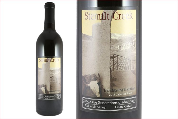 Stemilt Creek Winery 2015 Transforming Traditions bottle