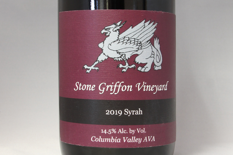 Stone Griffon Vineyard 2019 Syrah