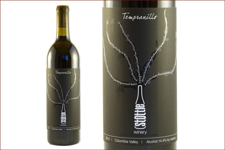 Stottle Winery 2012 Tempranillo wine bottle