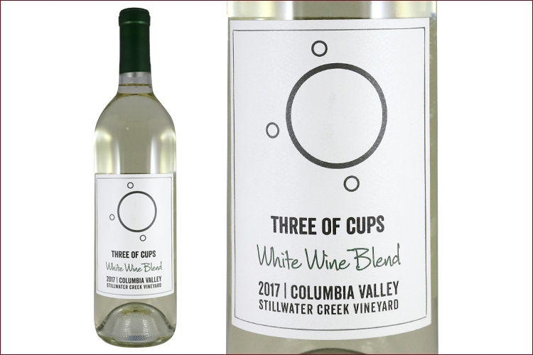 Three of Cups 2017 White Wine Blend bottle