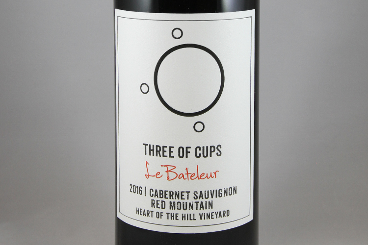 Three of Cups Winery 2016 Le Bateleur Cabernet Sauvignon