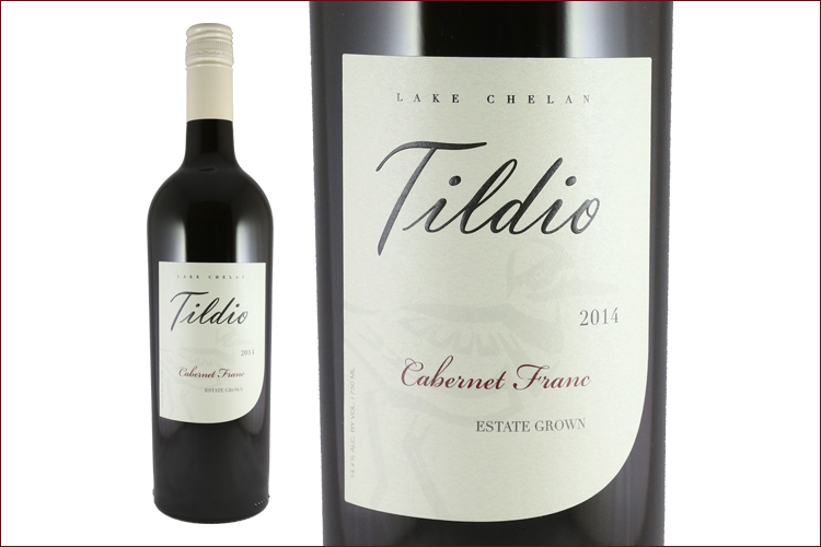 Tildio Winery 2014 Estate Cabernet Franc bottle