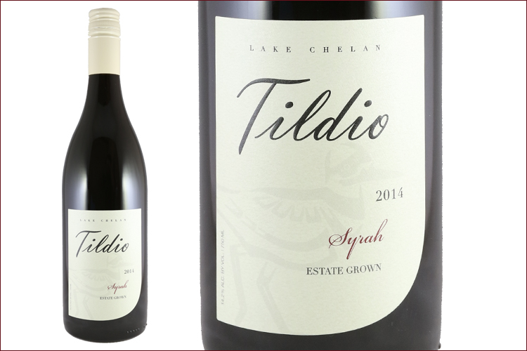Tildio Winery 2014 Estate Syrah bottle
