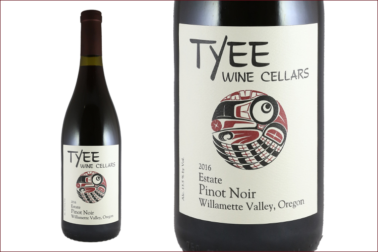 Tyee Wine Cellars 2016 Estate Pinot Noir bottle