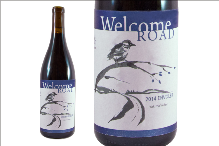 Welcome Road Winery 2014 Envoler Cabernet Sauvignon wine bottle