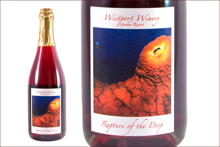 Westport Winery Rapture of the Deep wine bottle
