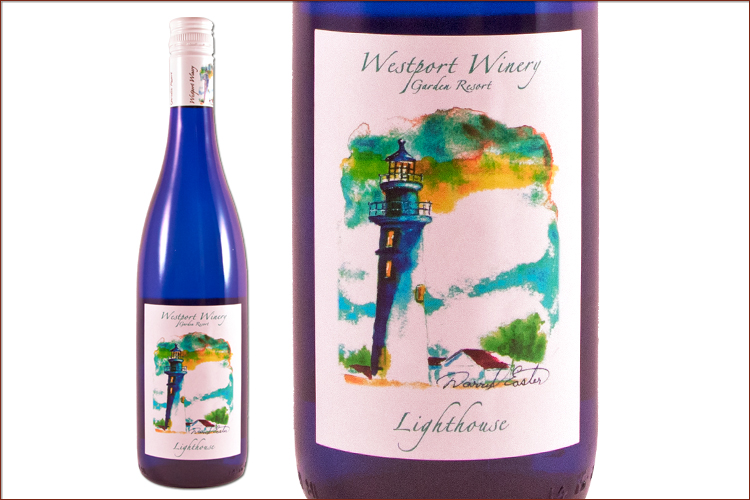 Westport Winery 2015 Lighthouse Riesling wine bottle