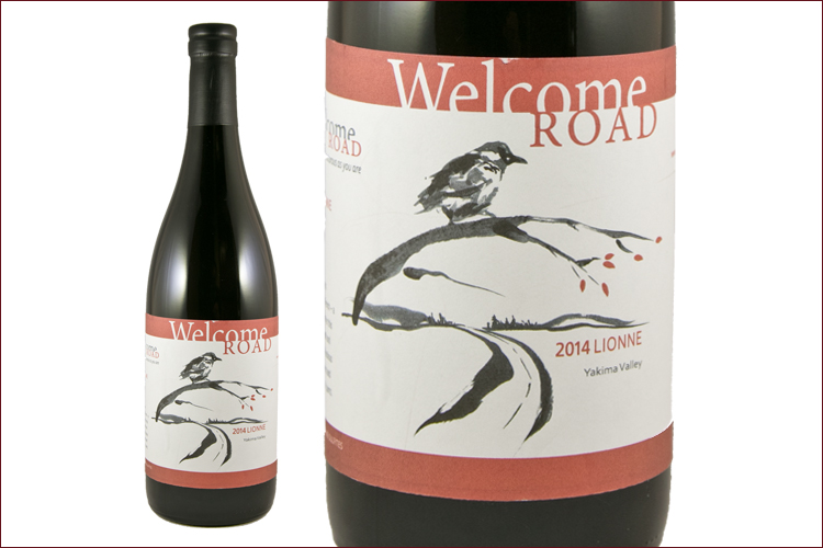 Welcome Road 2014 Lionne wine bottle
