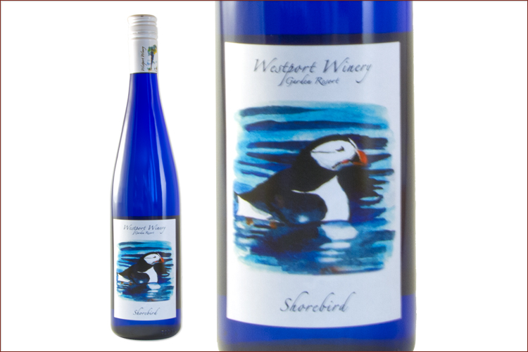 Westport Winery 2014 Shorebird Chardonnay wine bottle