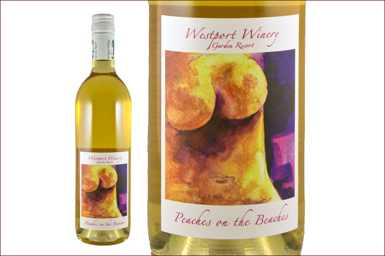 Westport Winery Peaches on the Beaches (Non-Vintage) wine bottle