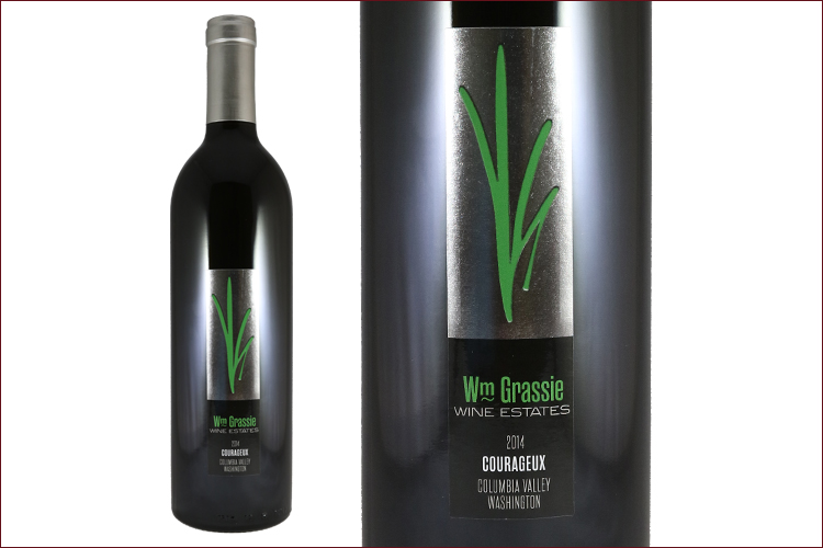 William Grassie Wine Estates 2014 Courageux bottle