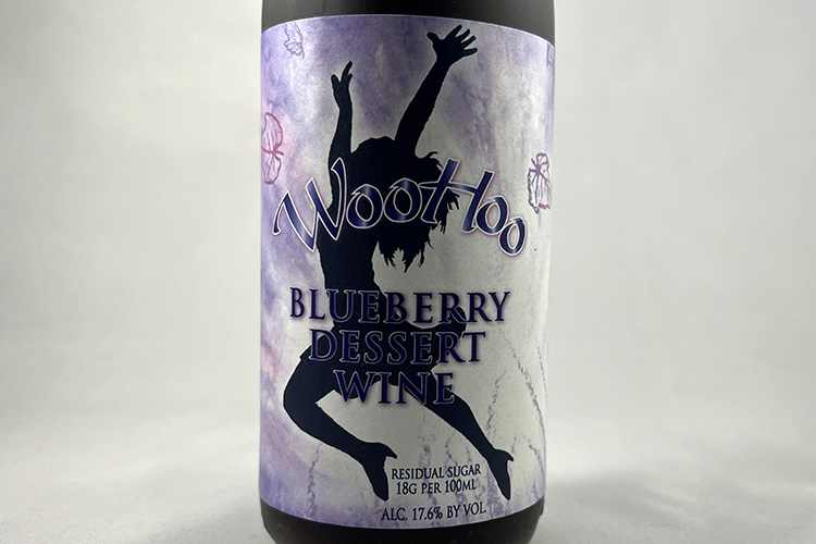 WooHoo Winery Blueberry Dessert Wine (non-vintage)