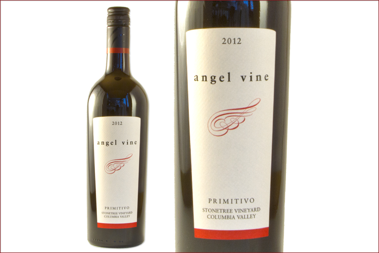 Angel Vine 2012 Primitivo wine bottle