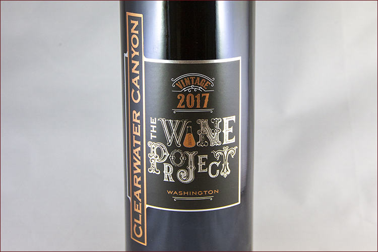 Clearwater Canyon Cellars 2017 The Wine Project