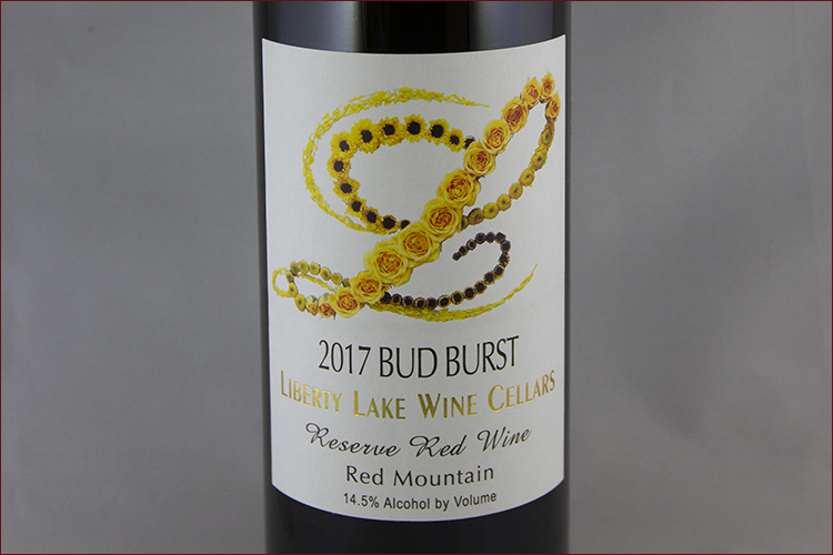 Liberty Lake Wine Cellars 2017 Bud Burst Reserve Red Wine