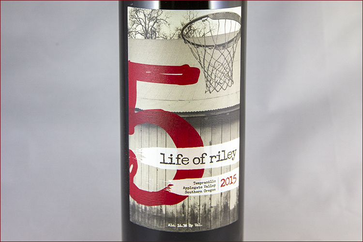 Red Lily Vineyards 2015 Life of Riley Tempranillo