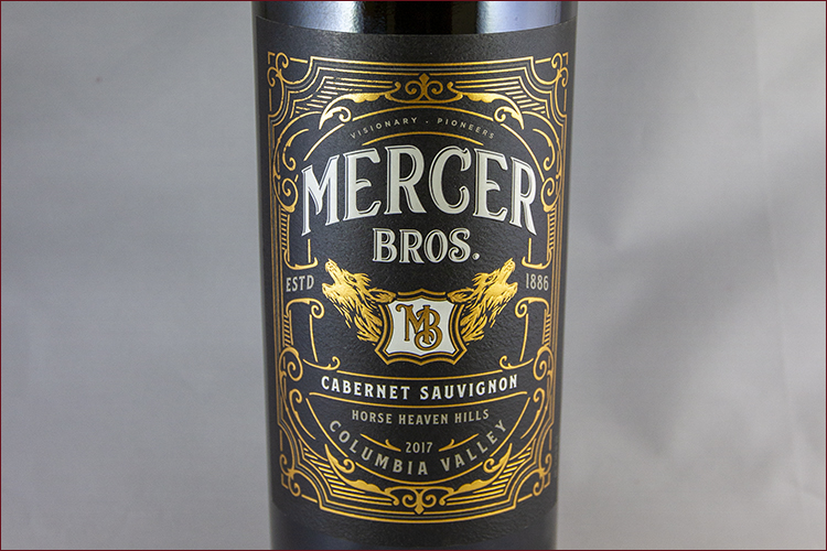 Mercer Estates Winery 2017 Mercer Bros Cabernet Sauvignon