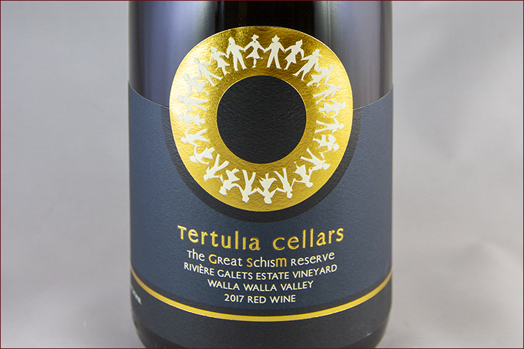 Tertulia Cellars 2017 The Great SchisM Reserve Riviere Galets Estate Vineyard