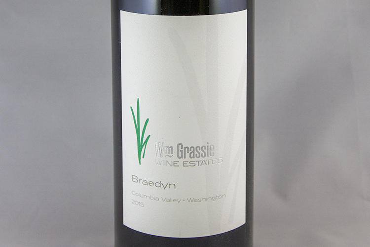 William Grassie Wine Estates 2015 Braedyn